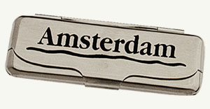 Amsterdam silver paper box