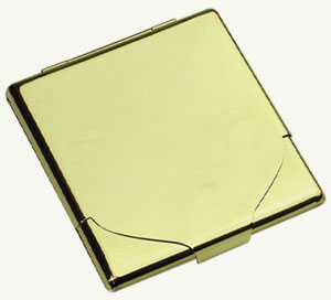 Gold cigarette case