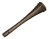 Wooden 'indian' chillum