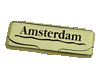 Amsterdam gold paper box