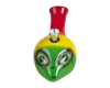 Ceramic 'rasta' smoking pipe