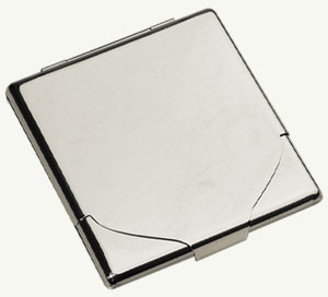 Silver cigarette case