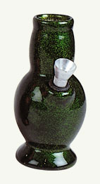 Ceramic 'hemp' smoking pipe