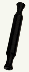 black wood sniff tube