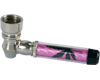 metal girl headshop smoking pipe
