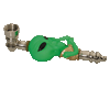 metal alien marijuana smoking pipe
