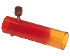 Acrylic 'amsterdam' smoking pipe