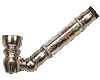 metal chrome buy smoking pipe