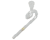 glass curl headshop smoking pipe