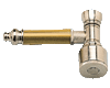 Metal 'hemp' smoking pipe
