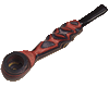 wooden haze marijuana smoking pipe