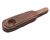 Wooden 'holland' smoking pipe