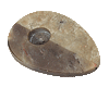 Stone 'one hitter' smoking pipe