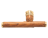 handmade small smoking pipe