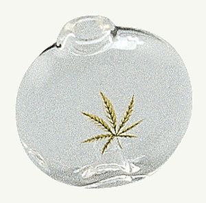 Glass 'small' smoking pipe