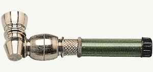 Metal 'green' smoking pipe