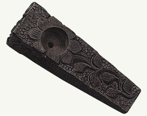 Wooden 'carved' smoking pipe