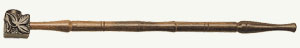 Wooden 'long' smoking pipe