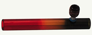 Acrylic 'cannabis' smoking pipe