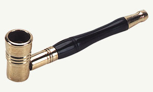 handmade 'hash' smoking pipe