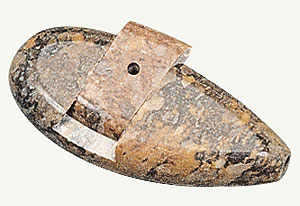 Stone 'sneaky' smoking pipe