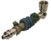 metal snake smokingpipe