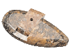 Stone 'sneaky' smoking pipe