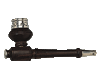 handmade weed smoking pipe