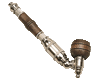 metal wood cannabis smoking pipe