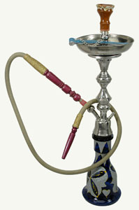 Metal 'arabic' waterpipe