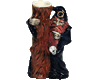 Ceramic 'wizard With Tree' Bong