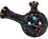 Metal 'trippy' bong