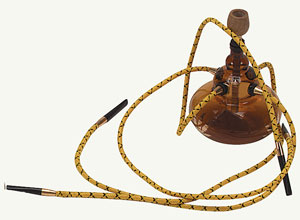Glass '4 person' hookah
