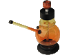 acrylic little cannabis waterpipe