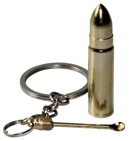 Snuff Bullet Keychain