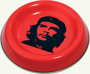 mr.che red ashtray