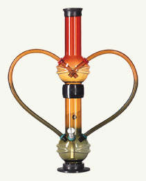 acrylic smoking marijuana waterpipe