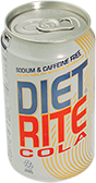 diet rite beverage stashcan