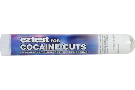 EZ test voor cocaïne versnijdingsmiddelen