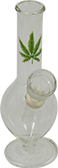 glass leaf marijuana bong