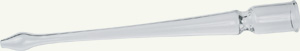 glass needle smoking chillum