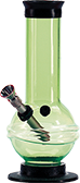 acrylic green marijuana bong