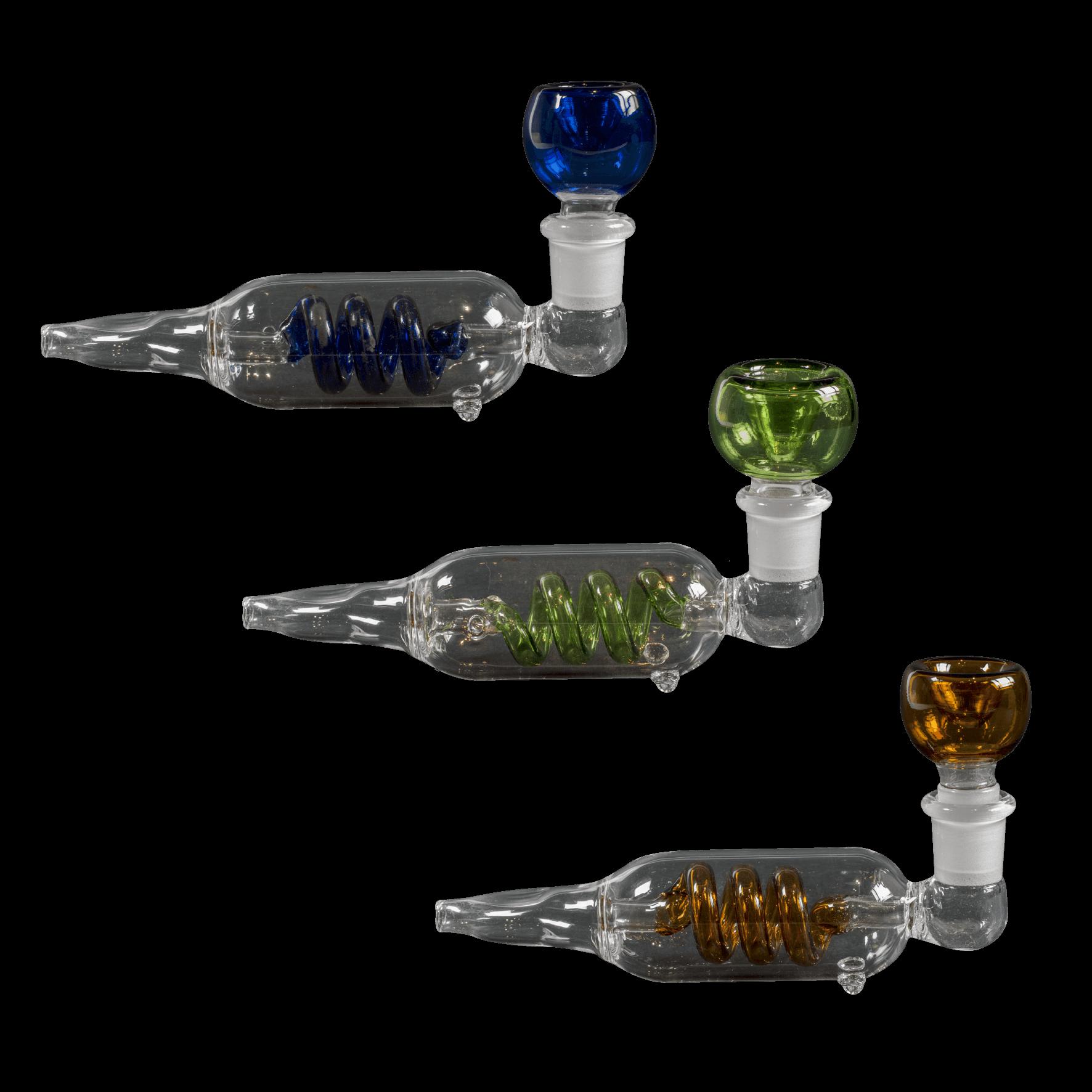 Glass Small Cannabis Smoking Pipe