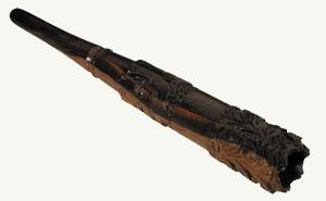wooden large chillum