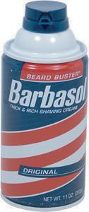 barbasol shave cream safe
