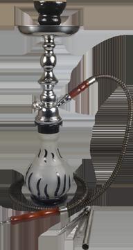 Schwarze Tisch-Shisha