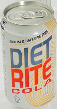 diet rite beverage stashcan
