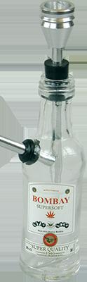 glass bottle bombay cannabis waterpipe