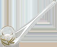 Pipa de Cristal Cannabis On-line