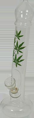 glass medium marijuana bong
